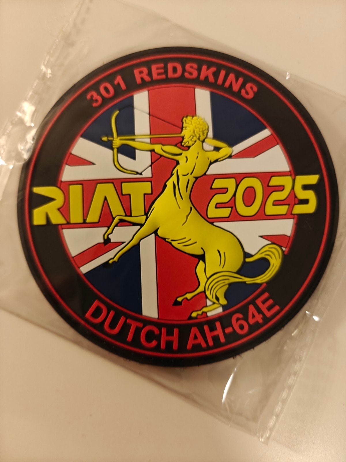 301 sqn RIAT patch, Verzamelen, Ophalen of Verzenden, Zo goed als nieuw