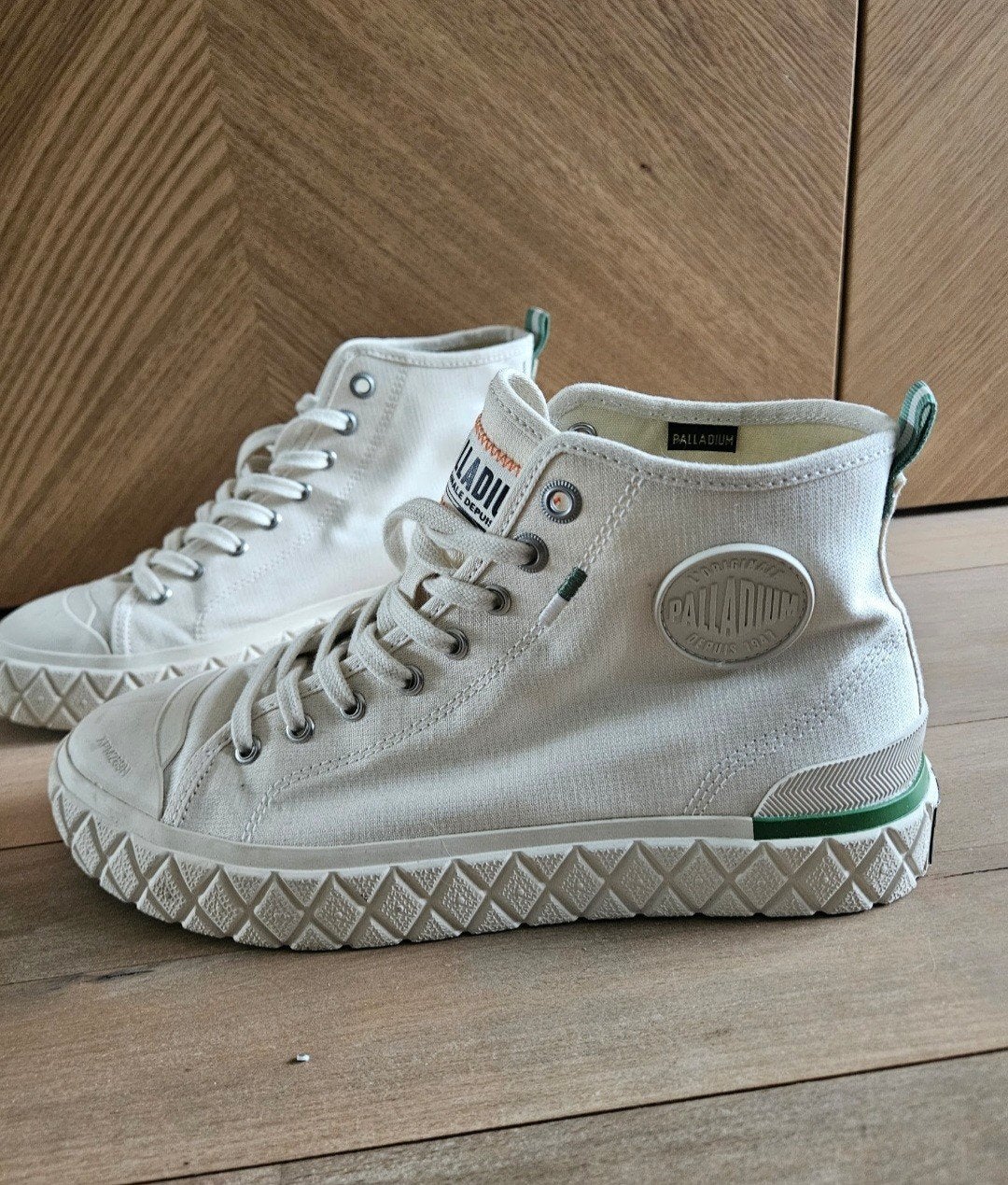 Palladium Pampa Hi Future sneakers - Crème, Kleding | Dames, Schoenen, Ophalen of Verzenden, Nieuw, Beige, Sneakers of Gympen