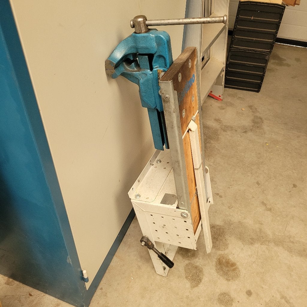 VERKOCHT Sortimo bankschroef VERKOCHT, Ophalen