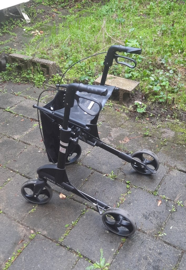 Topro Troja Classic Rollator Opvouwbaar, Ophalen, Lichtgewicht, Zo goed als nieuw