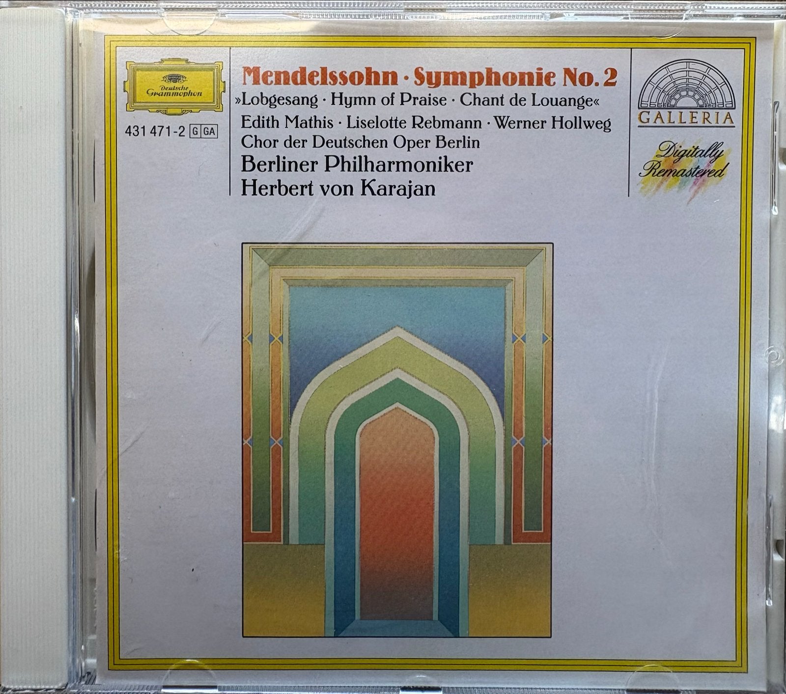 Mendelssohn: Symfonie Nr. 2 "Lobgesang" - Herbert von Karaja, Gebruikt, Symfonie, Remastered, Romantiek
