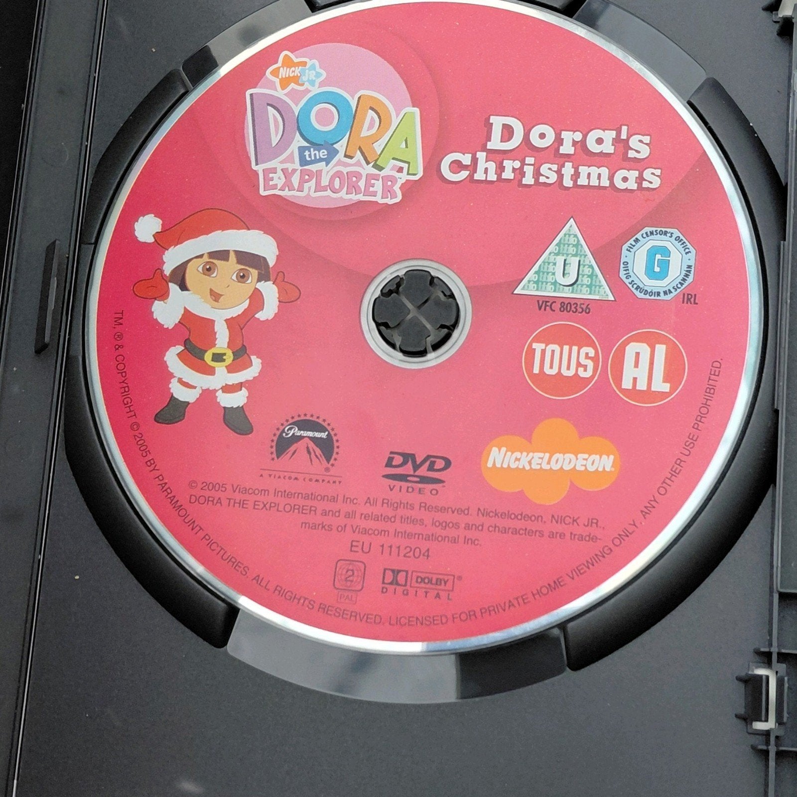Dora the Explorer: Dora's Kerstfeest DVD nickelodeon, Cd's en Dvd's, Gebruikt, Alle leeftijden, Tv-serie, Familie