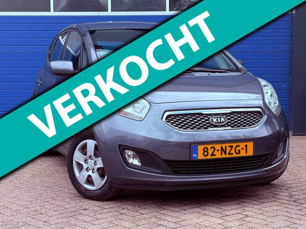 Kia Venga 1.4 CVVT X-tra|Airco, Auto's, Kia, Voorwielaandrijving, Euro 5, Stof, Gebruikt