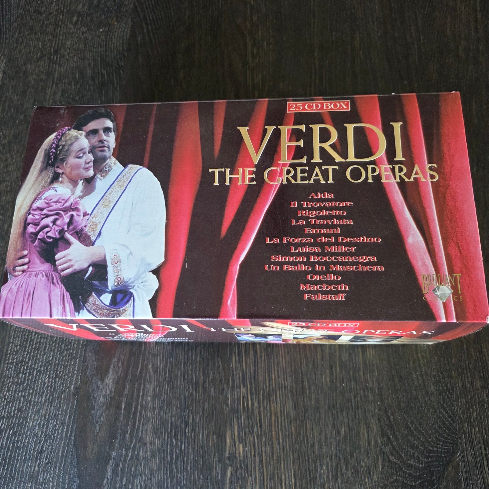 CD box opera Verdi, Ophalen of Verzenden, Romantiek, Zo goed als nieuw, Opera of Operette
