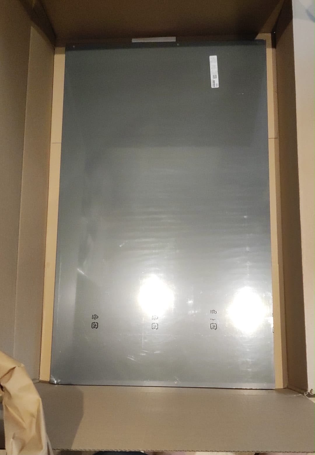IKEA PAX kastplank grijs 100x58 cm, Ophalen, Met plank(en), Nieuw, 50 tot 100 cm