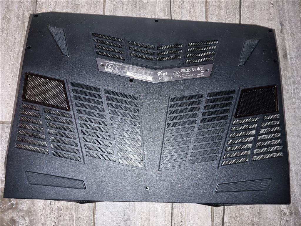 Onderkant voor Clevo P870DM laptop, Computers en Software, Ophalen of Verzenden, Gebruikt