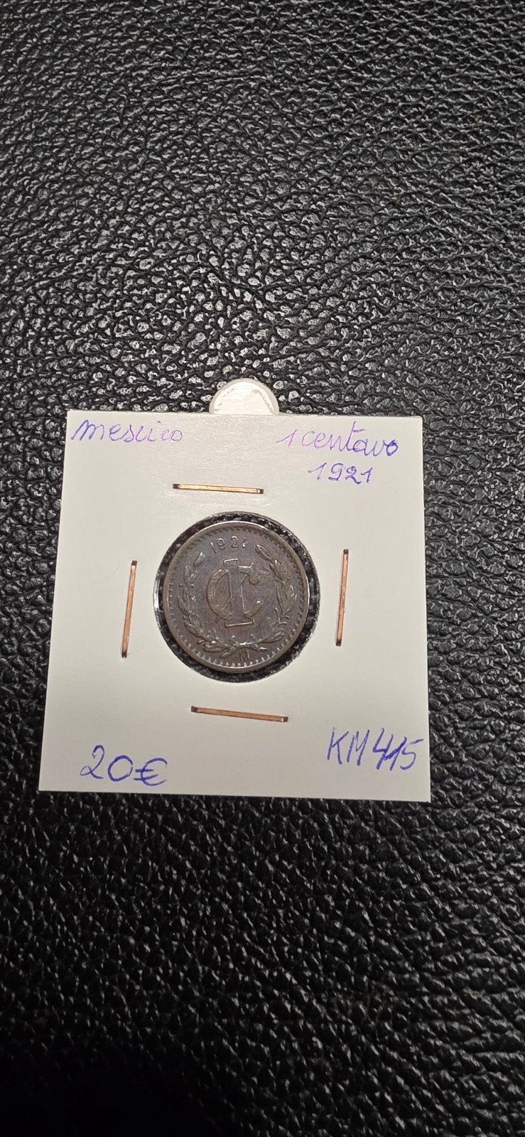 Mexico 1 centavo 1921 KM415, Ophalen of Verzenden, Noord-Amerika