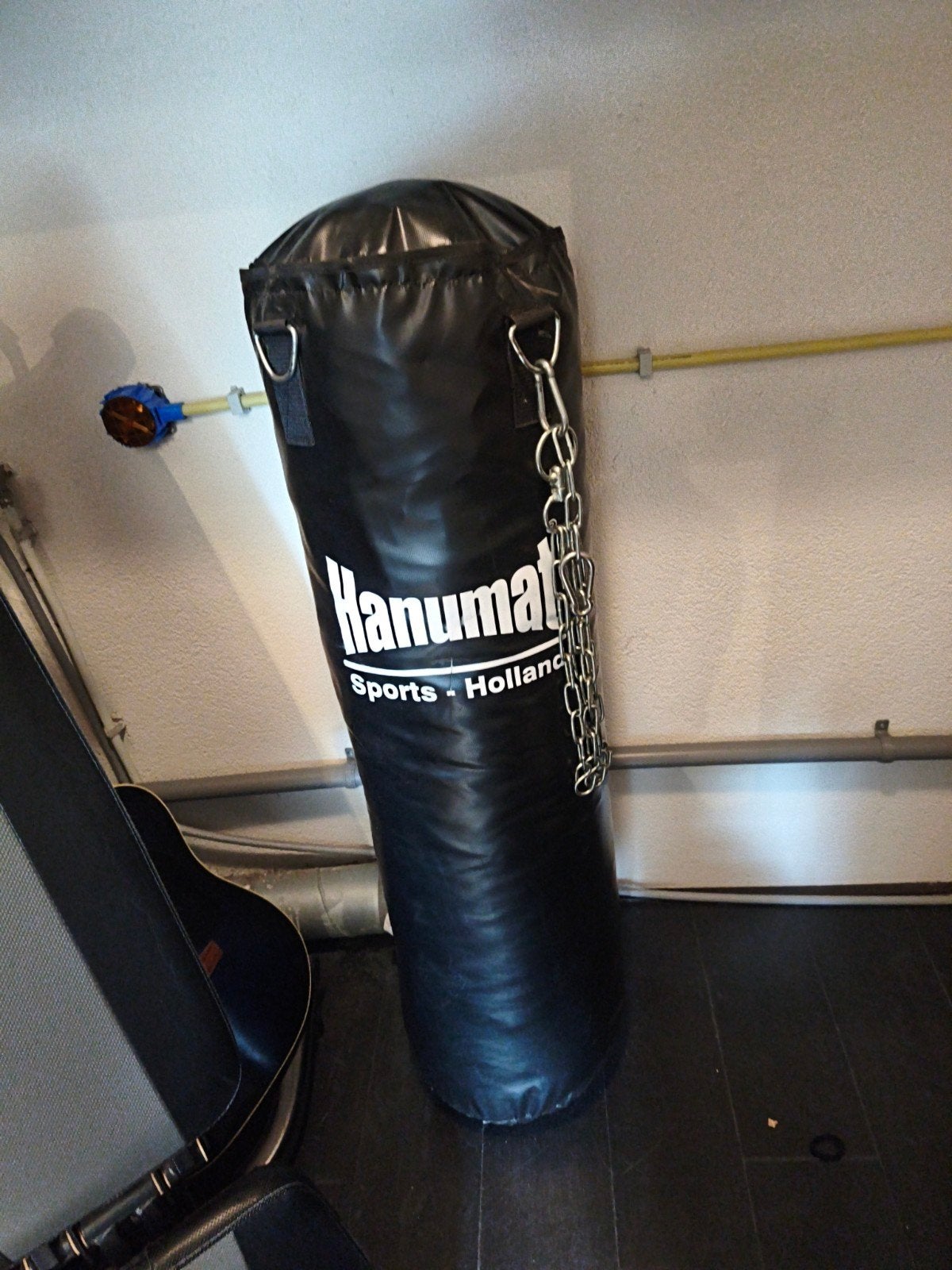Hanumat Sports Bokszak - Zwart, Sport en Fitness, Boksen, Ophalen of Verzenden, Gebruikt, Bokszak