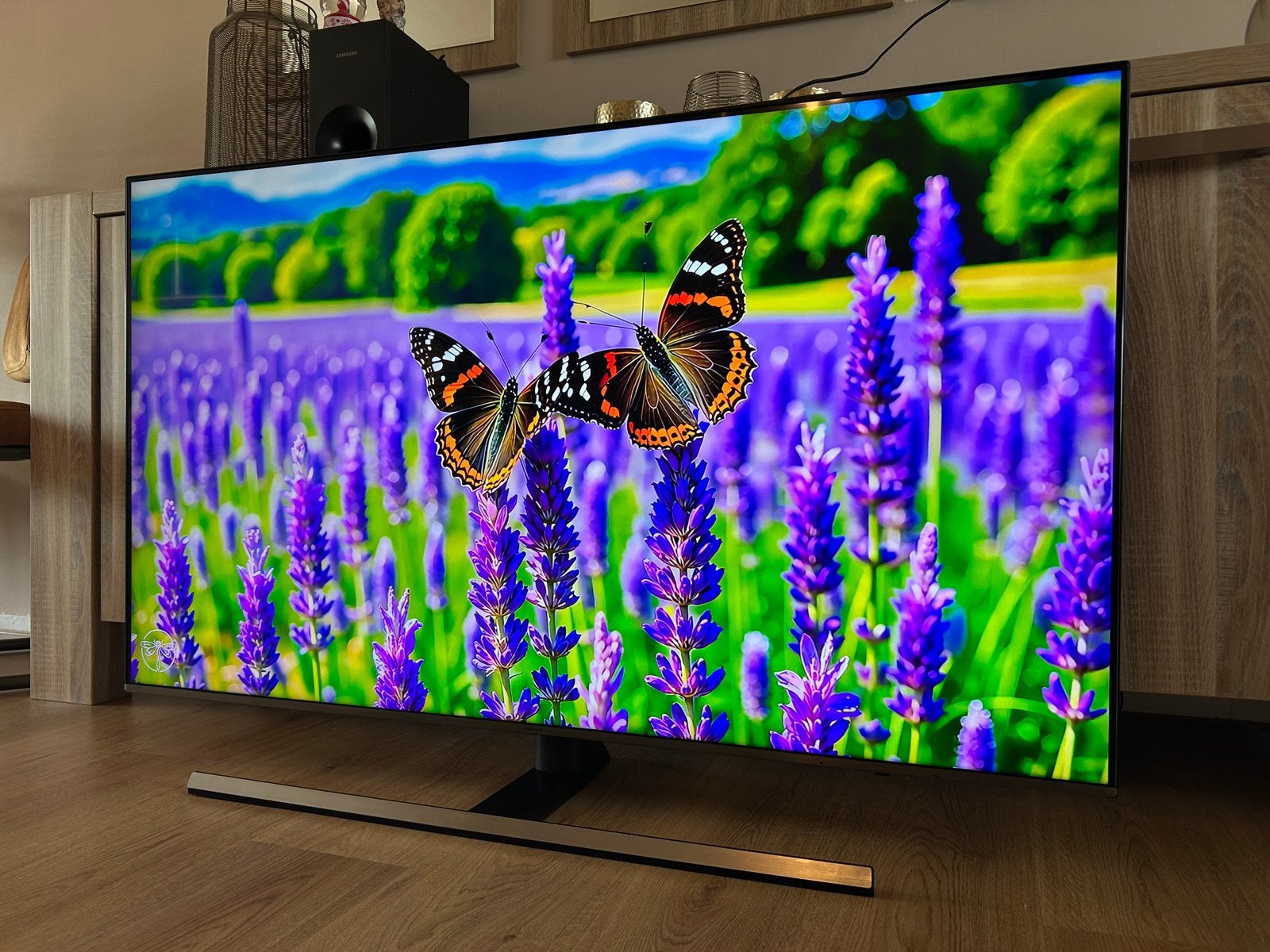Samsung Smart TV 55 inch 4K 100hz, Ophalen, Zo goed als nieuw, 100 Hz, Samsung