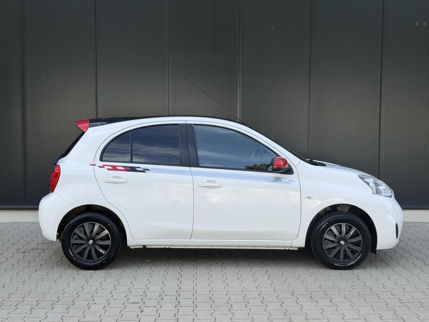 Nissan Micra 1.2 DIG-S Acenta Cruise CarPlay Elekpakket 98PK, Auto's, Voorwielaandrijving, Stof, Met garantie (alle), 1198 cc