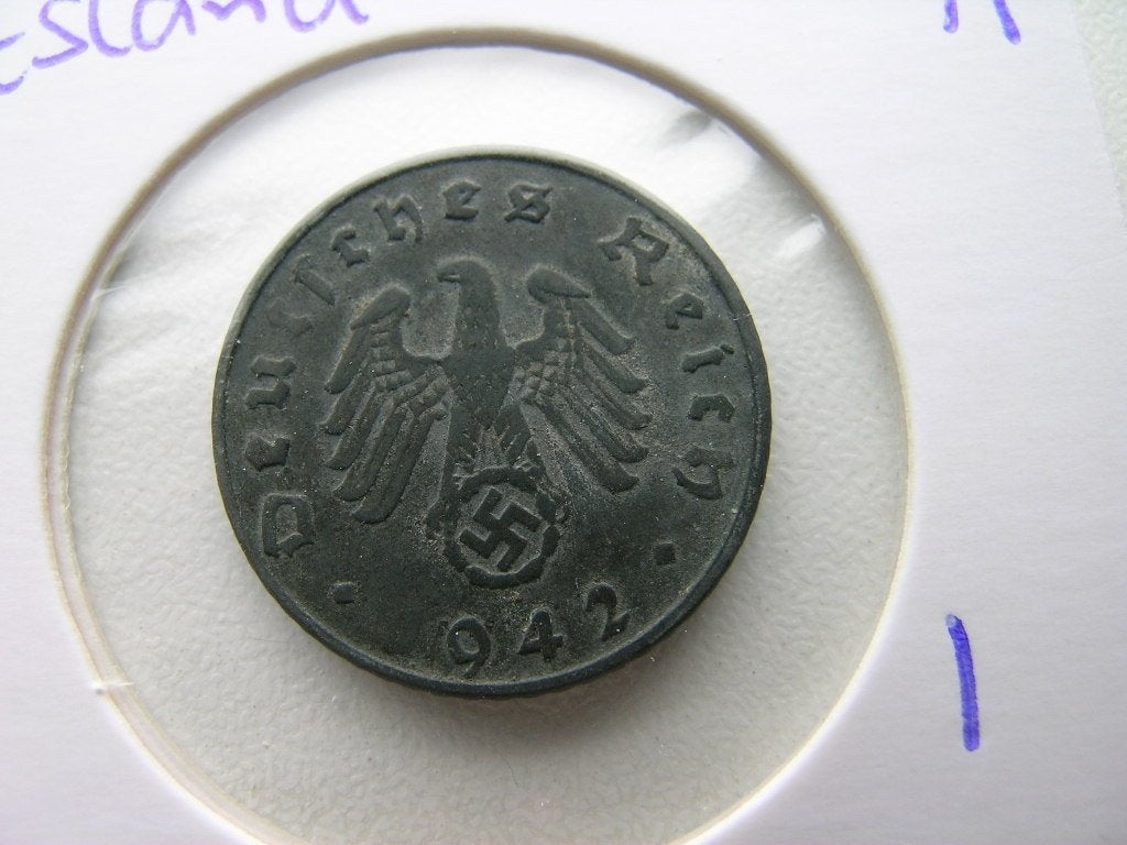 5 Reichspfennig 1942 A Duitsland, Ophalen of Verzenden, Duitsland, Losse munt