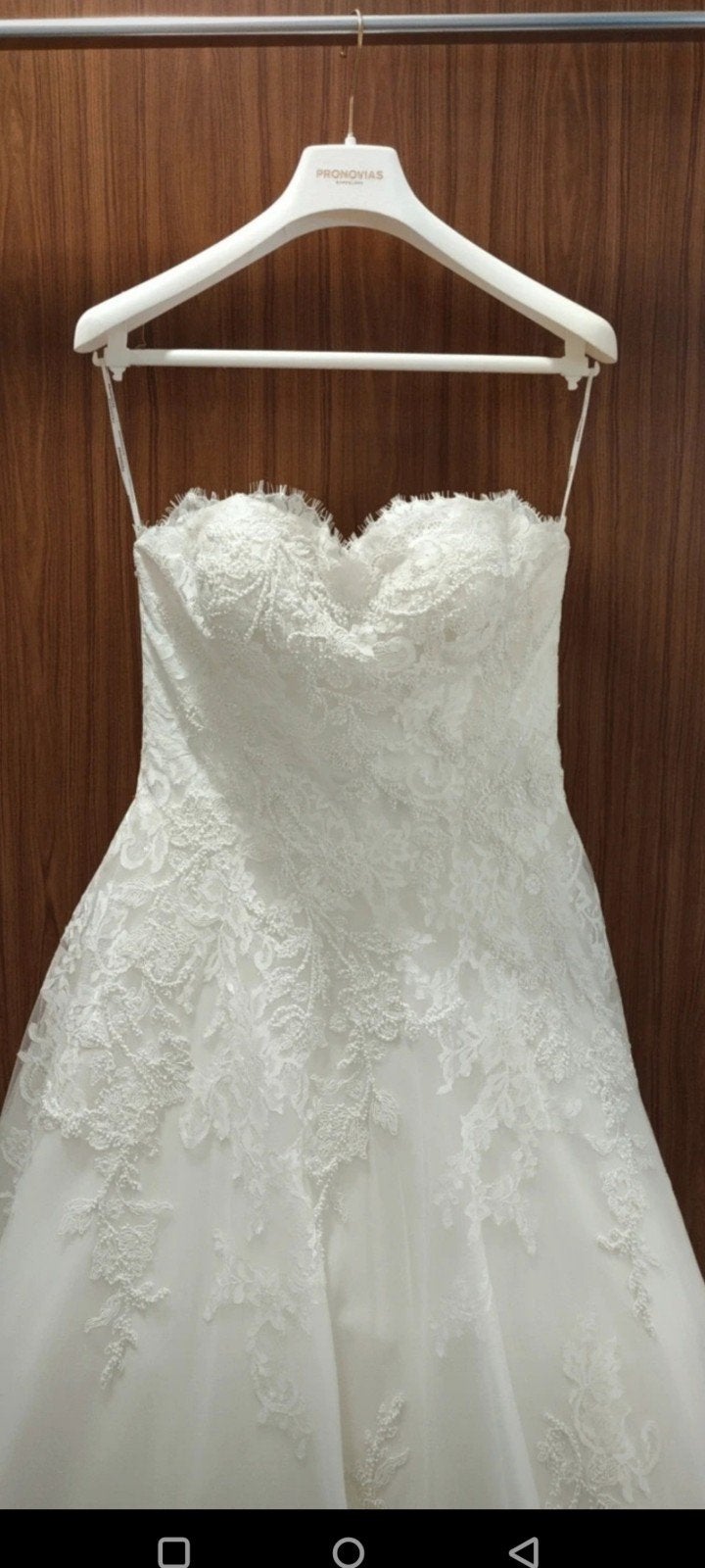 Pronovias Aloha Trouwjurk - Maat 36-38 - Incl. sluier, Kleding | Dames, Trouwjurk, Wit, Pronovias, Ophalen of Verzenden