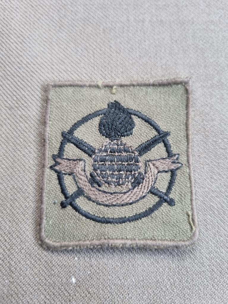 Patch ex korps Commandotroepen, Verzamelen, Ophalen of Verzenden, Landmacht, Nederland, Embleem of Badge