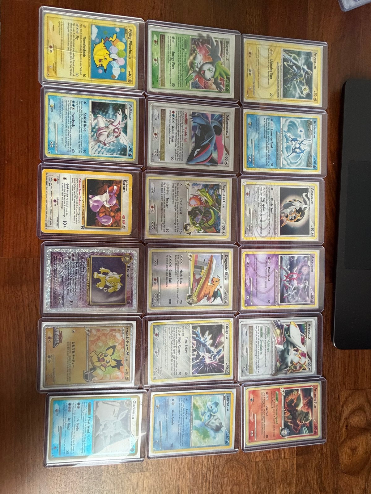 Pokemon Kaarten LV.X SP Holo Flying Pikachu Arceus, Hobby en Vrije tijd, Verzamelkaartspellen | Pokémon, Verzenden, Zo goed als nieuw