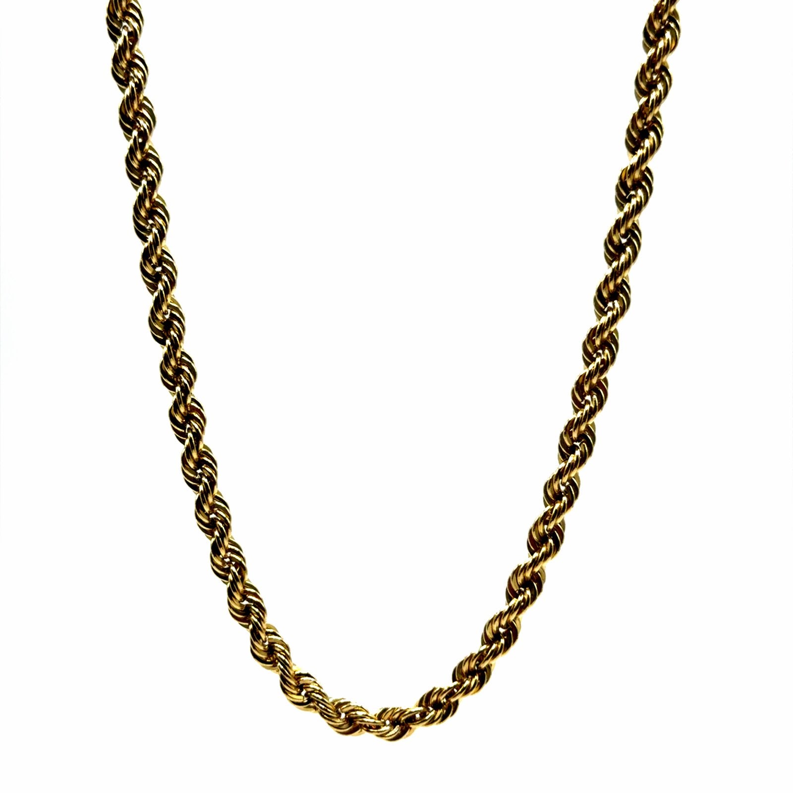 Gouden ketting 65cm - Prachtige schakelketting, W, Nieuw, Ophalen of Verzenden, W