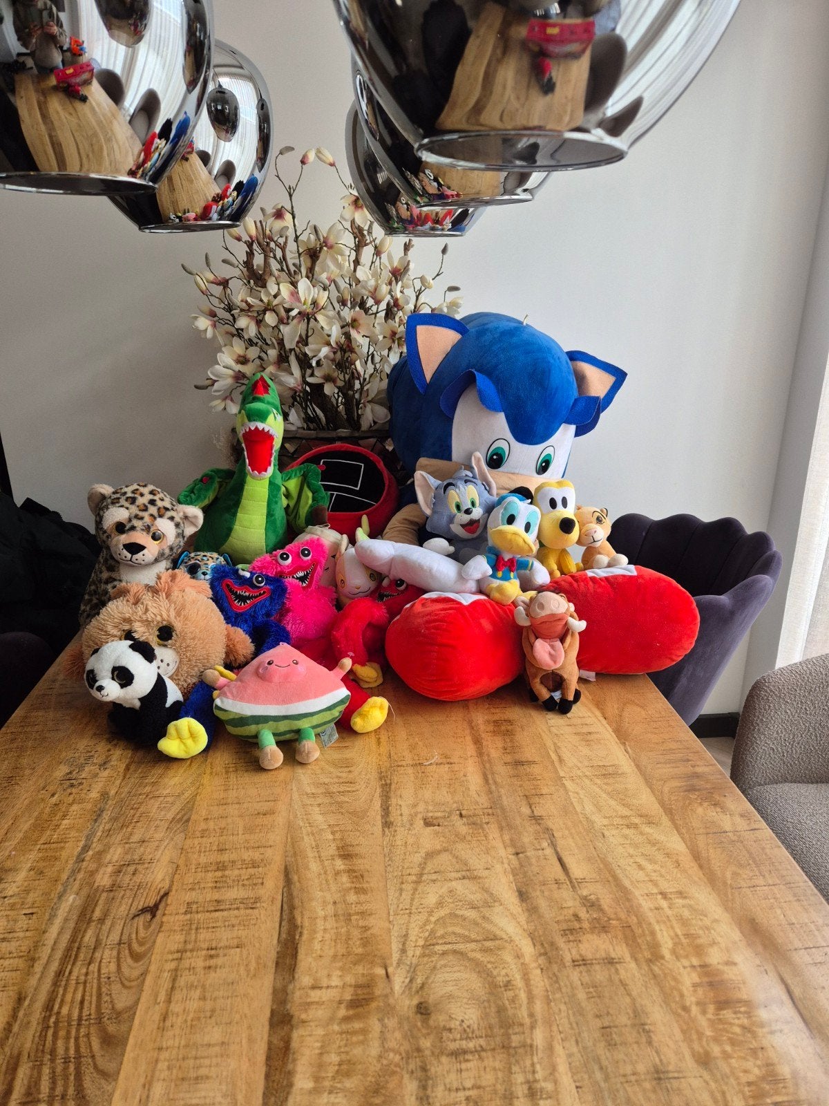Grote collectie knuffels: Sonic, Disney, en meer!, Gebruikt, Overige merken, Disney, Overige typen