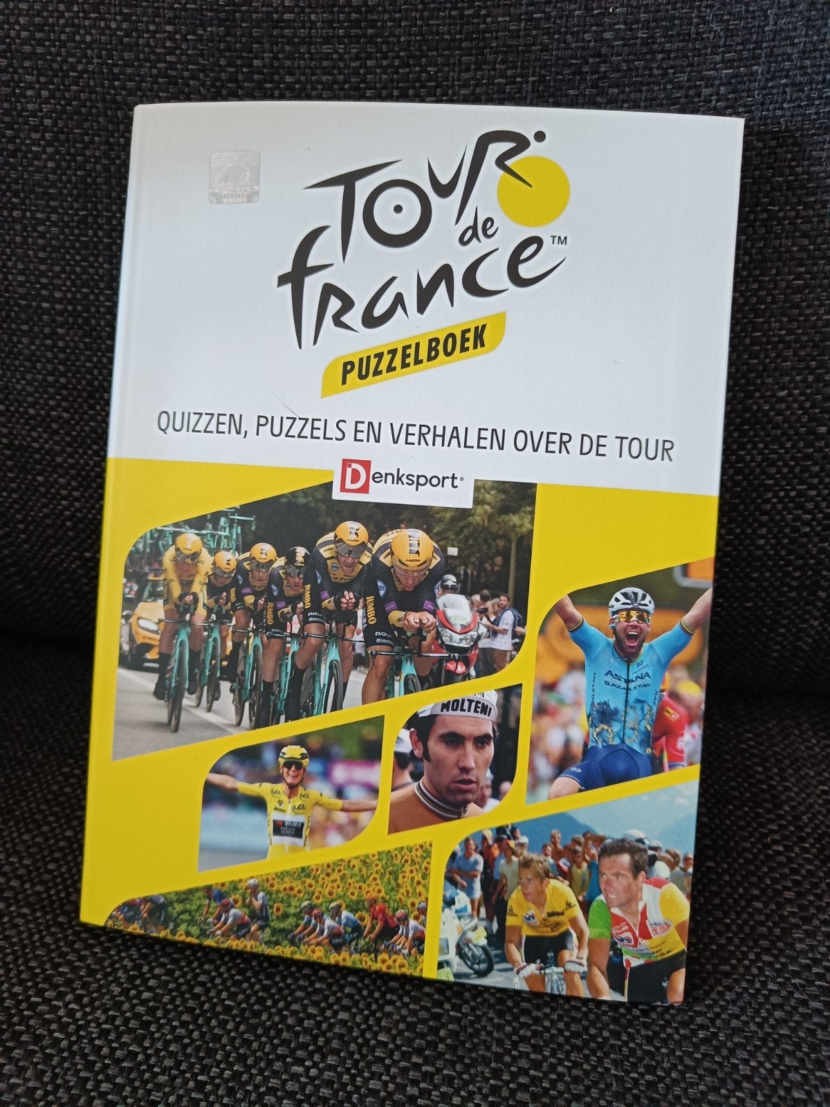 Tour de France Puzzelboek - Quizzen, Puzzels en Verhalen, Ophalen of Verzenden, Nieuw, Puzzelboek