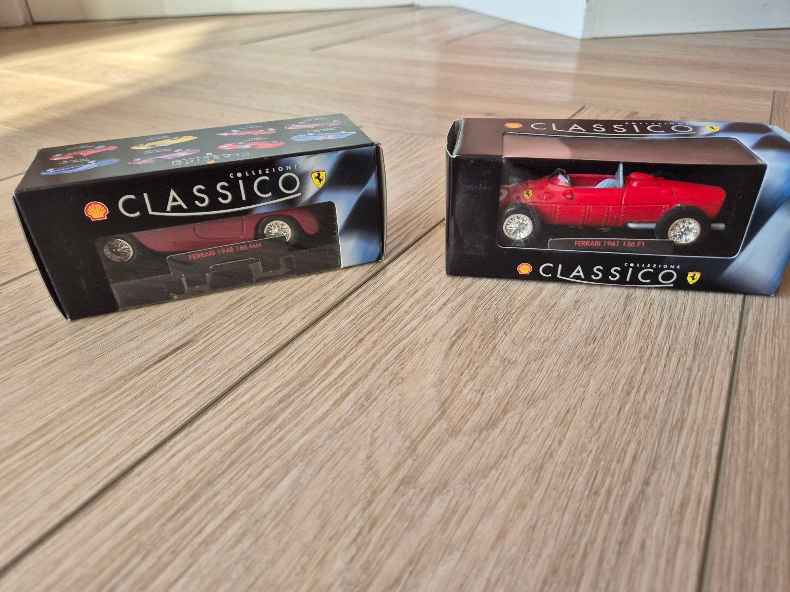 2x Ferrari Shell Collezione Classico + originele doosjes, Hobby en Vrije tijd, Ophalen, Zo goed als nieuw, Auto, Overige merken