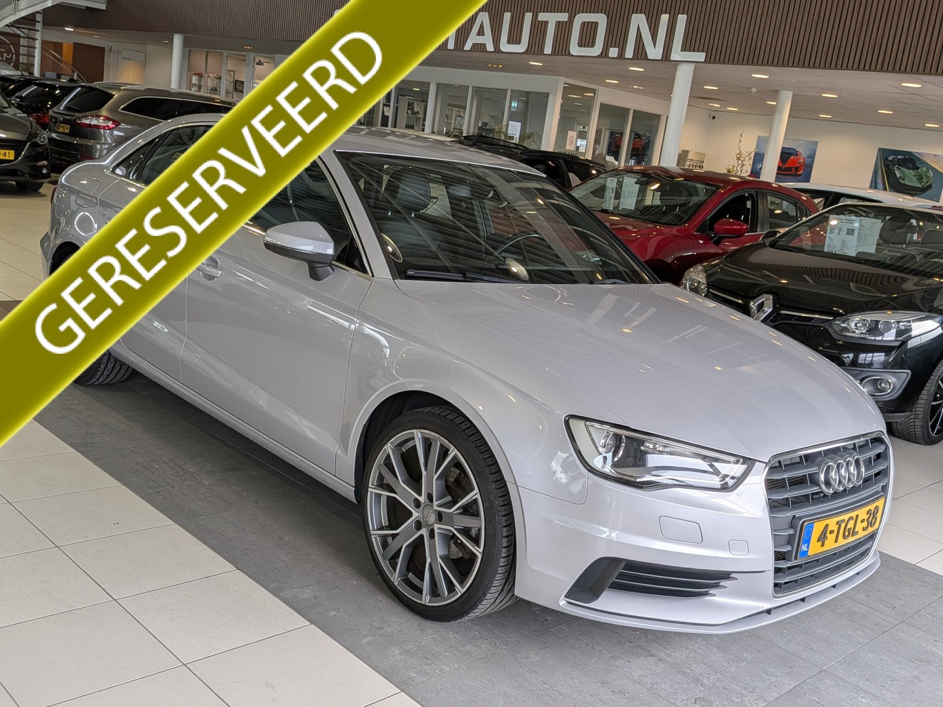 Audi A3 Limousine 1.4 TFSI CoD Ambiente Pro Line Plus Airco,, Auto's, Gebruikt, 4 cilinders, Leder en Stof, Origineel Nederlands