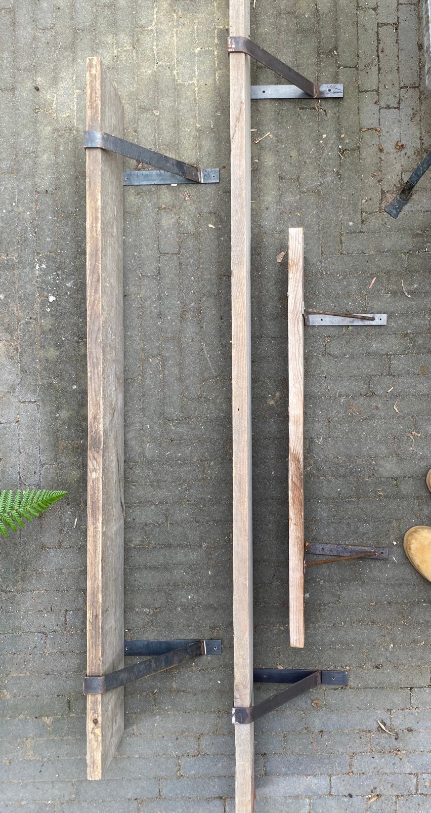 Steigerplanken wandplank vanaf 5,-, Huis en Inrichting, Woonaccessoires | Wandplanken en Boekenplanken, Ophalen, Gebruikt