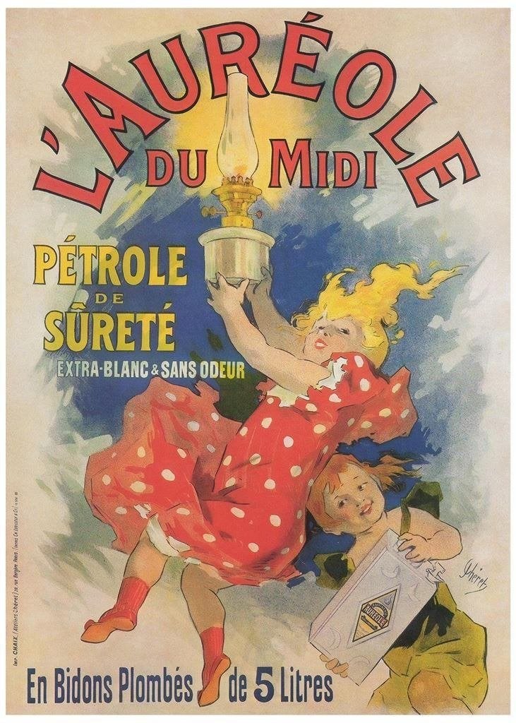 JULES CHERET Grote Kunst Poster Art Nouveau affiche, Verzenden
