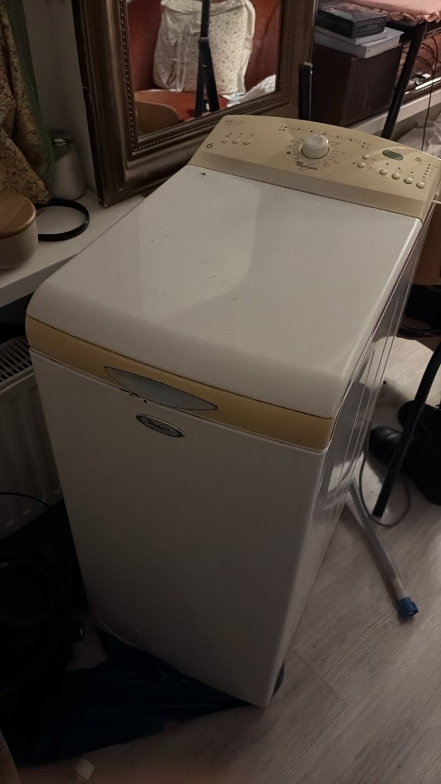 Whirlpool Bovenlader Wasmachine - Compact en Efficiënt, Witgoed en Apparatuur, 4 tot 6 kg, Bovenlader, Ophalen of Verzenden, 85 tot 90 cm