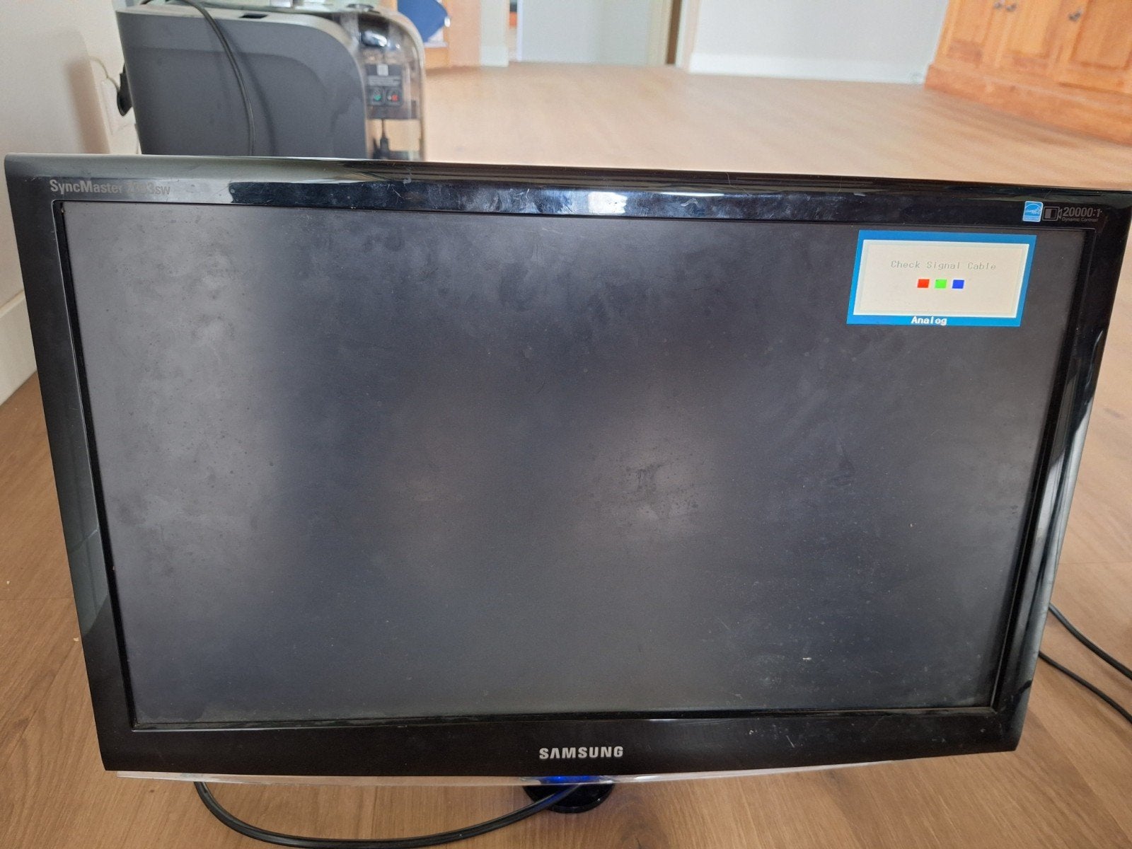 Samsung SyncMaster 2333SW Monitor, Ophalen, Samsung, DVI, 60 Hz of minder