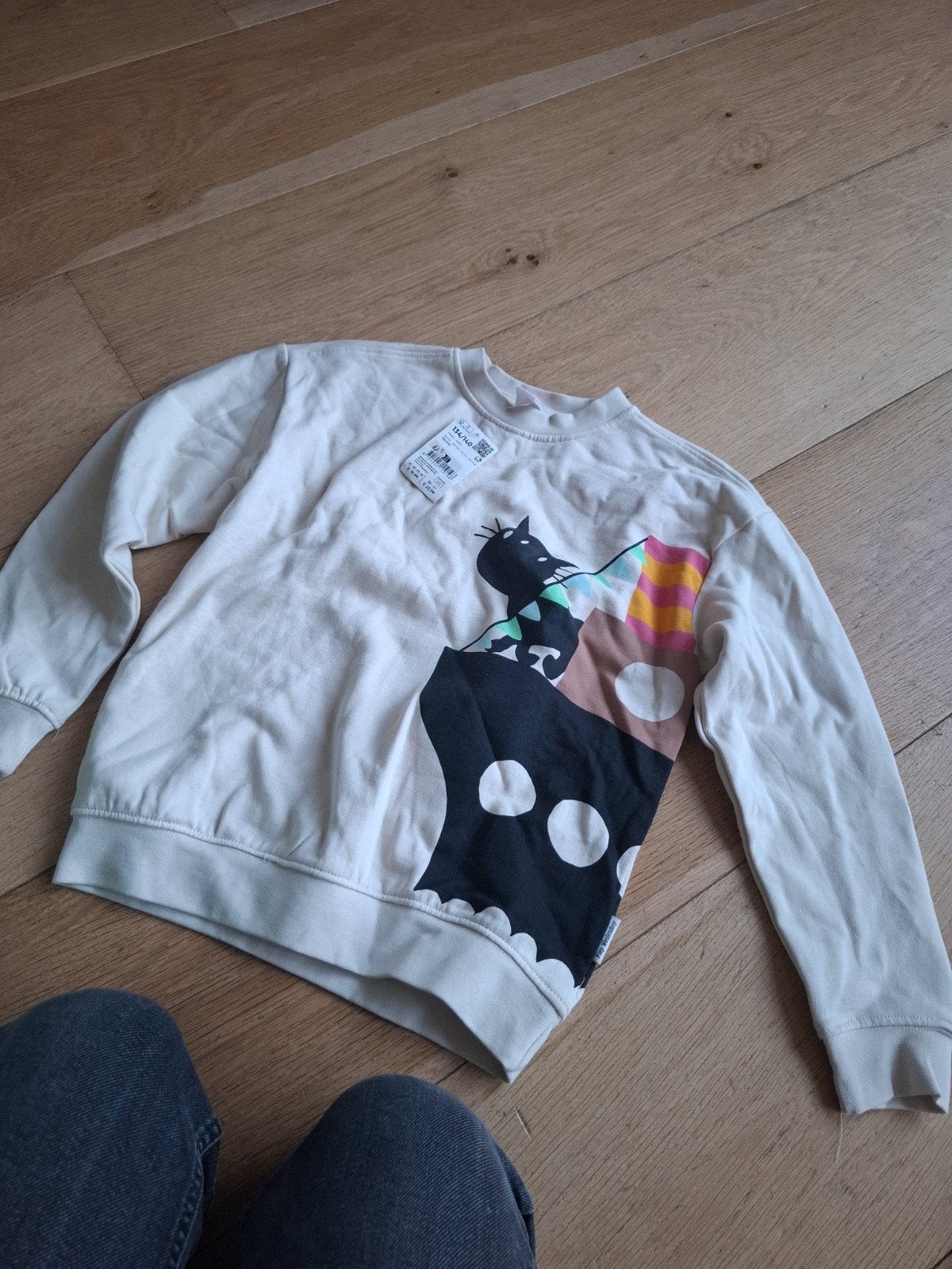 Nieuwe Hema Siepie sweater maat 134/140 sinterklaas, Jongen of Meisje, Trui of Vest, Nieuw, Ophalen of Verzenden