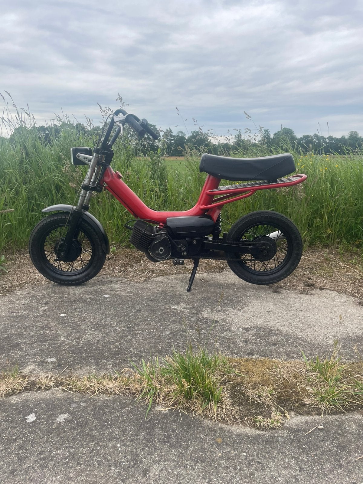 Goed rijdende Tomos, Ophalen, Gebruikt