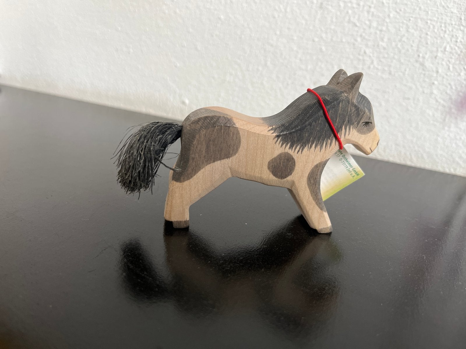 Ostheimer Shetland Pony - Handgemaakt Houten Speelgoed, Ophalen of Verzenden, Zo goed als nieuw, Overige typen
