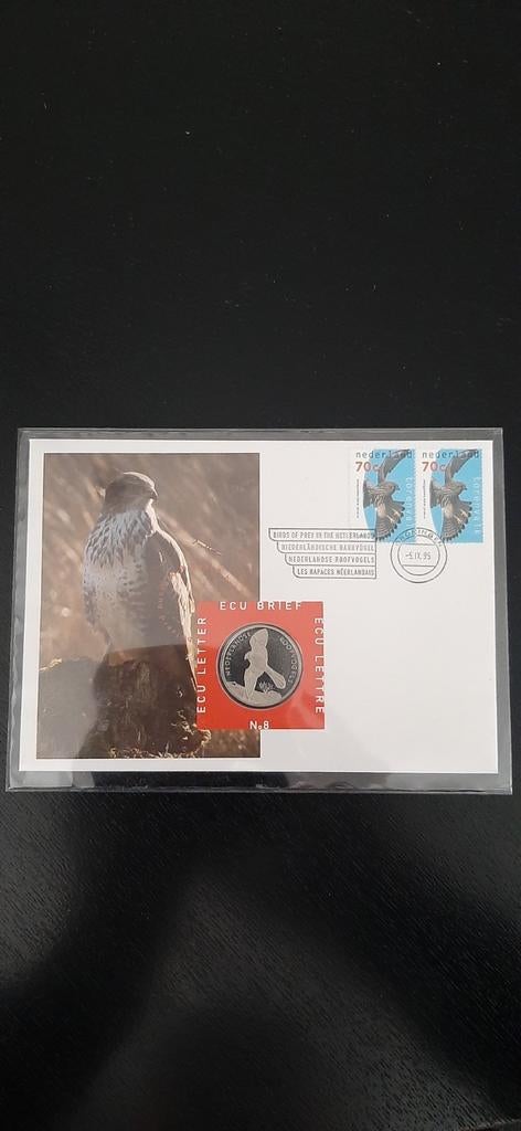 Nederland Ecu brief, Postzegels en Munten, Ophalen of Verzenden, Brief
