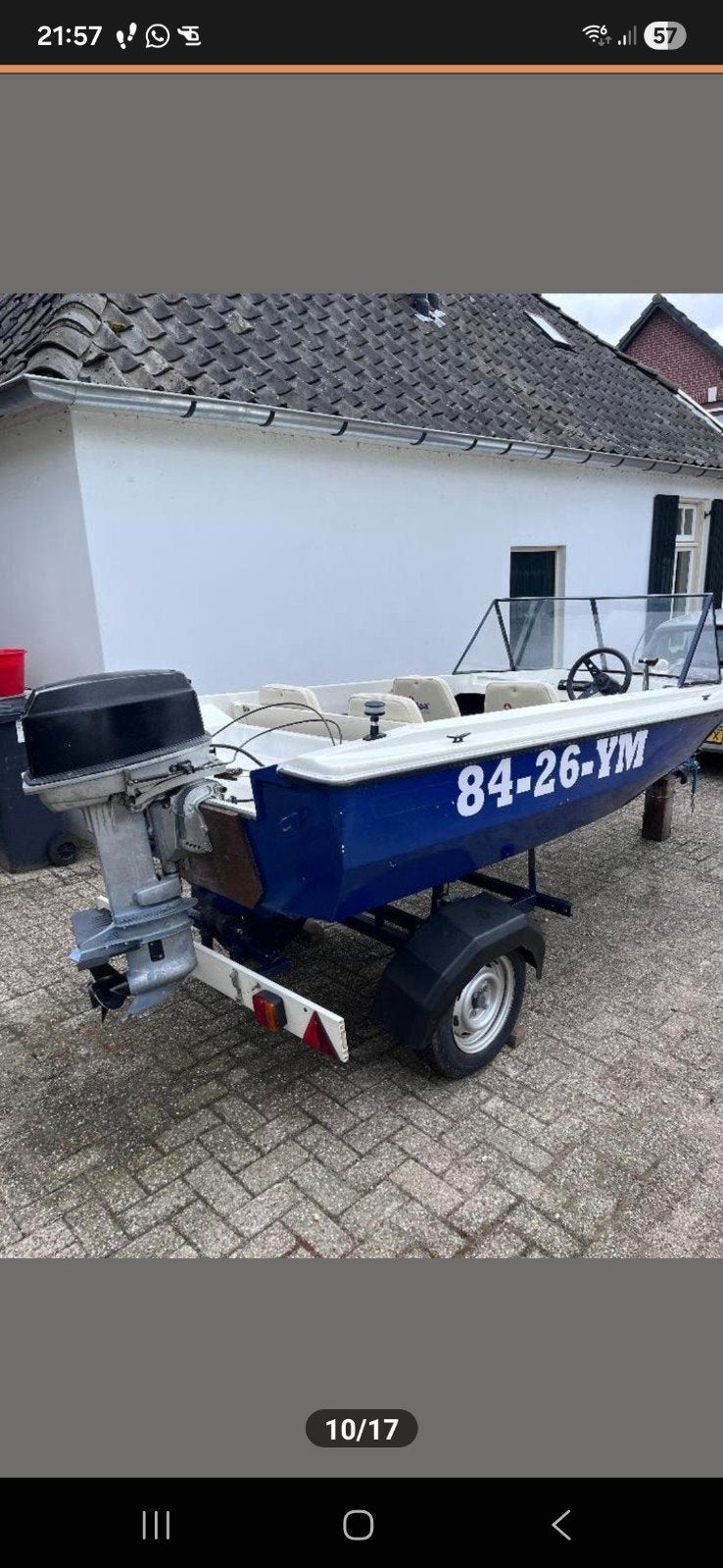 beekman speedboot 30pk 2takt, Ophalen, Zo goed als nieuw, Overige typen