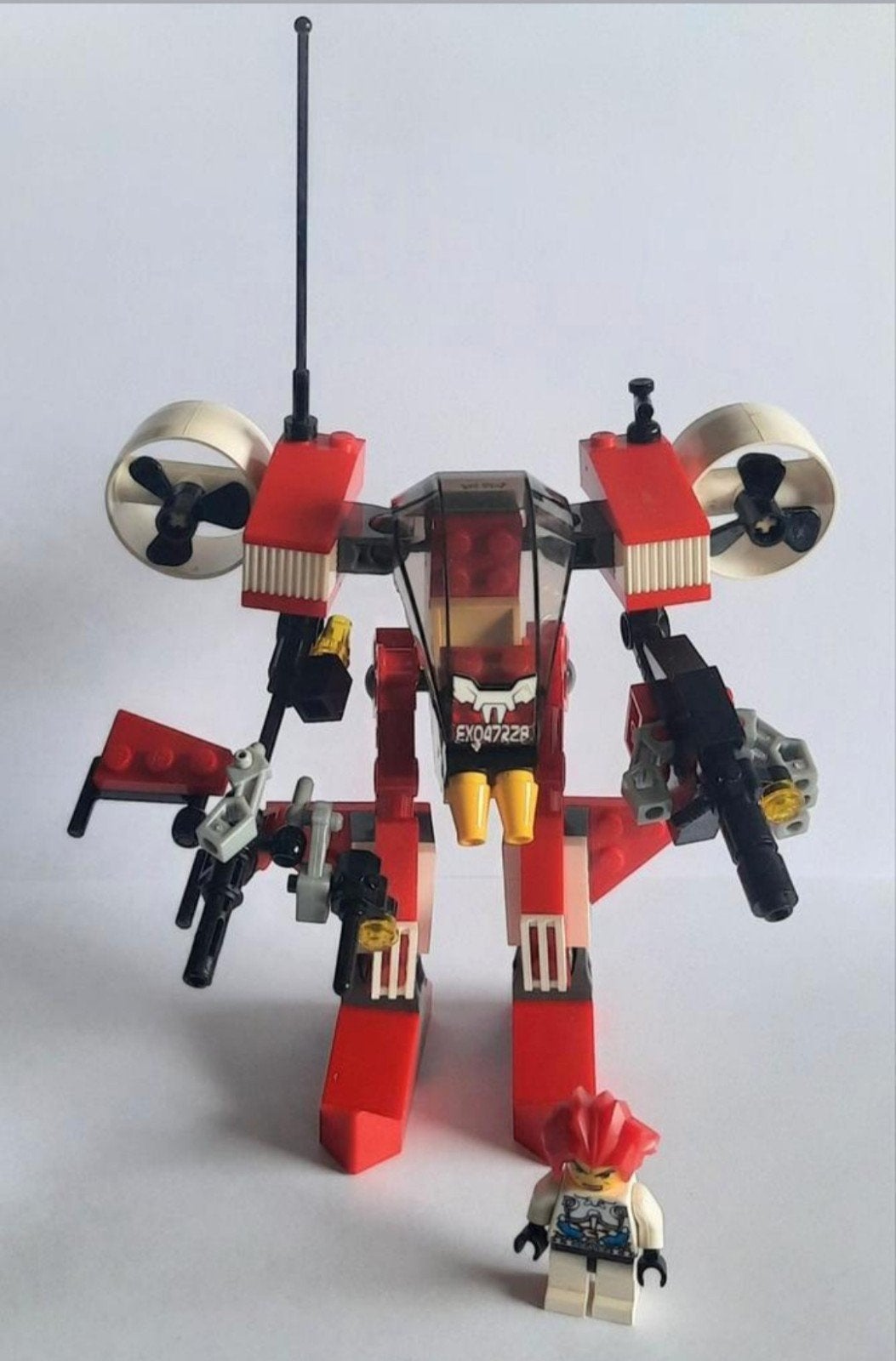 Lego Exo Force 8111 River Dragon, Ophalen of Verzenden, Gebruikt, Complete set, Lego