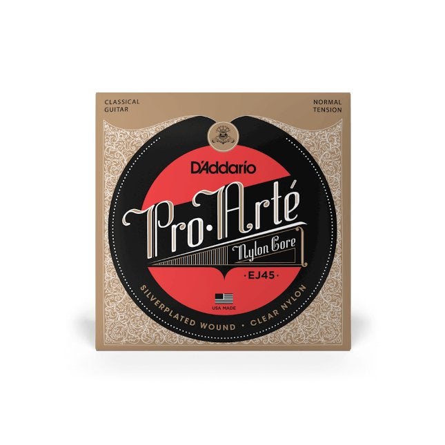 D'Addario EJ45 Pro-Arté Nylon gitaarsnaren normal tension, ., Nieuw, Ophalen of Verzenden, .