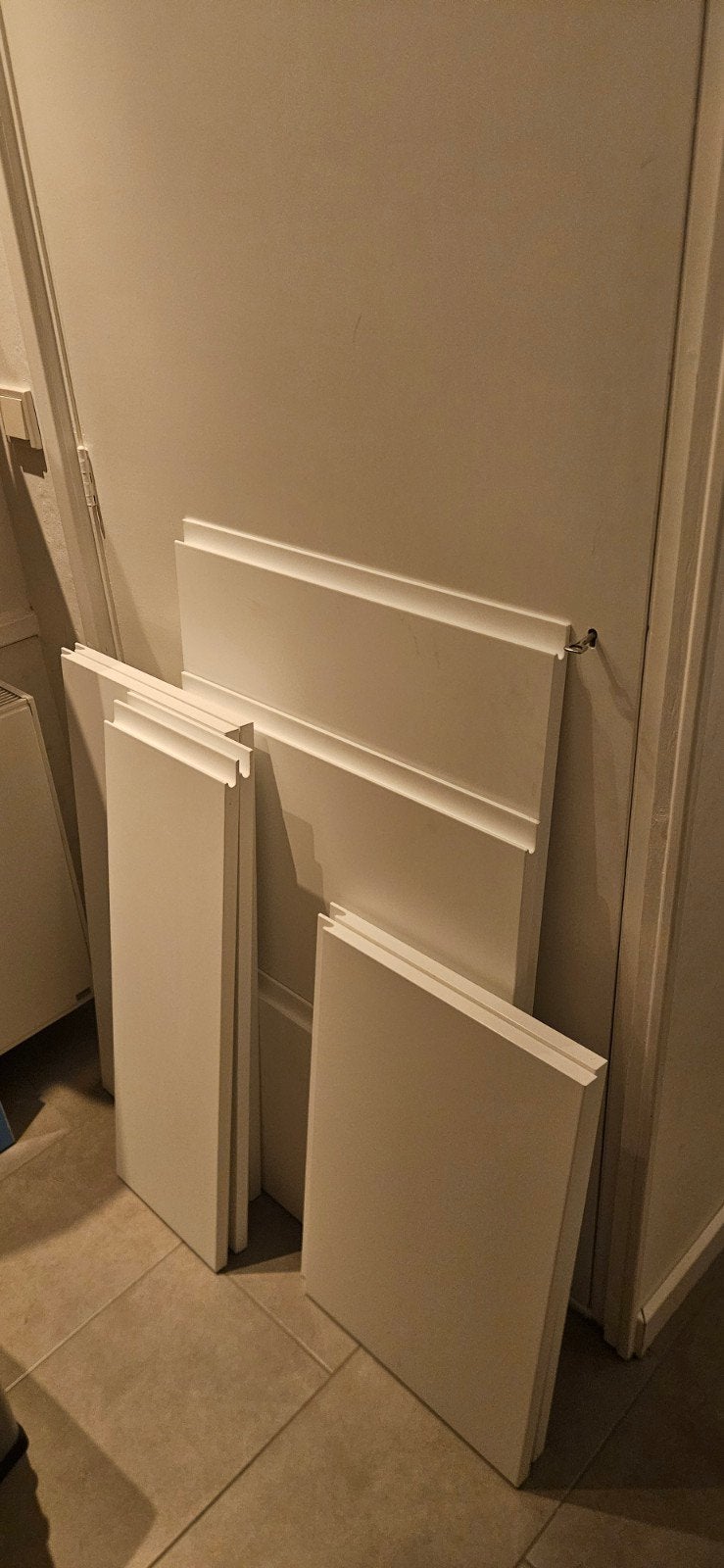 Keukenfronten Ikea, Voxtorp, mat wit, Ophalen