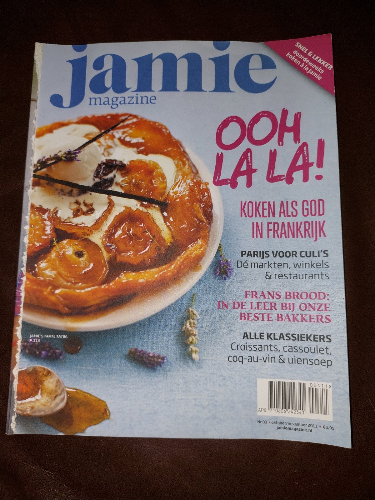 Jamie Magazine Nr 03 oktober/november 2011 - Frans Koken, Boeken, Tijdschriften en Kranten, Verzenden, Gelezen, Overige typen