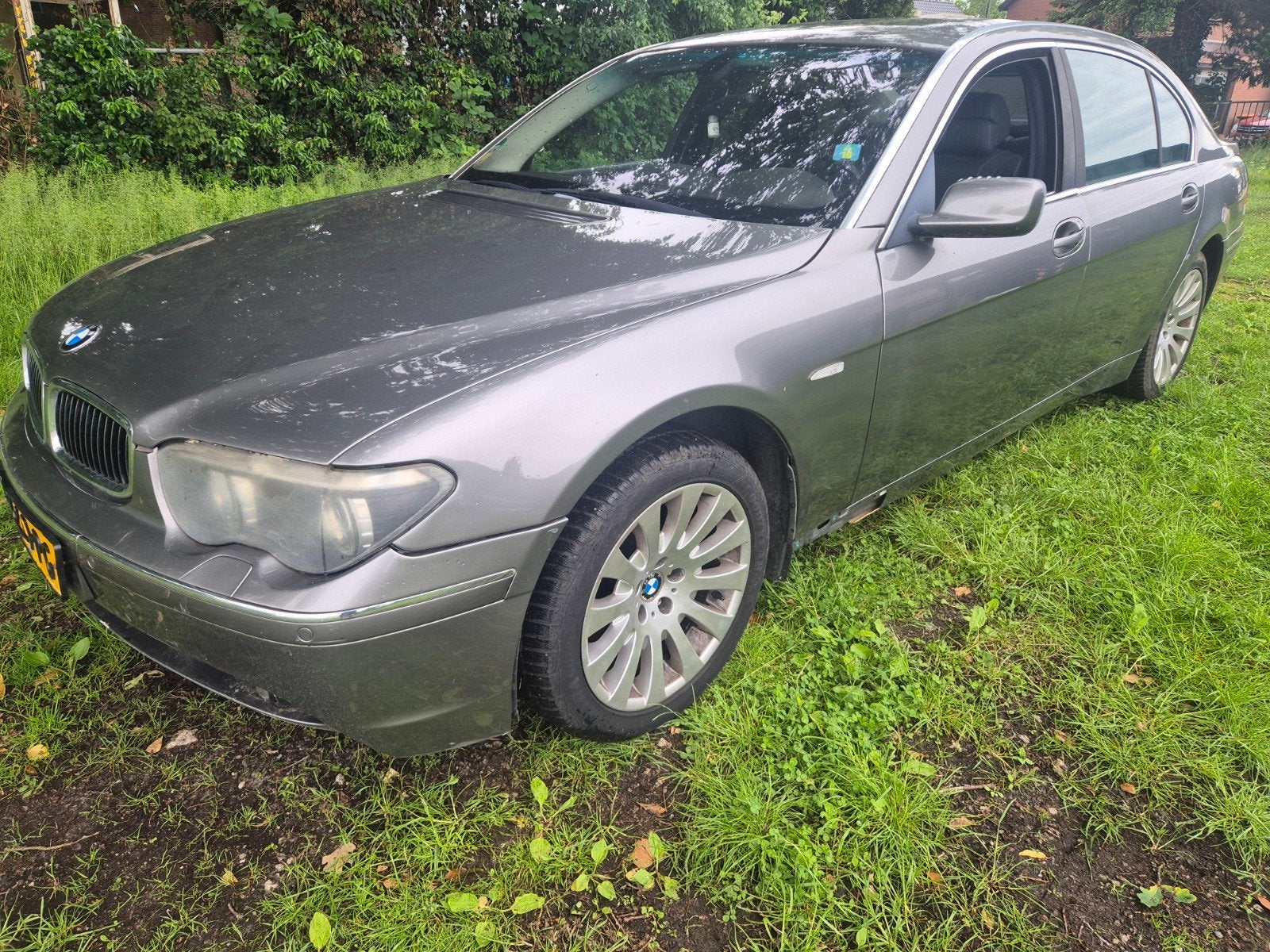 ALLEEN ONDERDELEN BMW 7-SERIE E66 735LI N62B36A sterlinggrau, Ophalen of Verzenden, Gebruikt, BMW