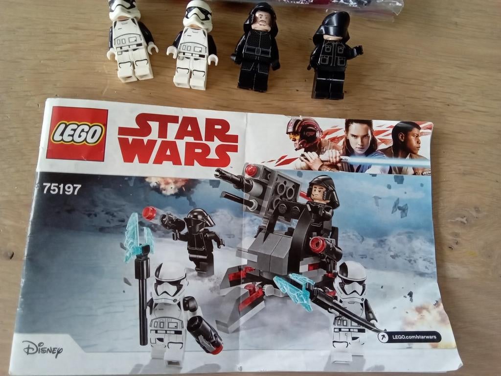 Lego Star Wars - First Order Specialists Battle Pack - 75197, Compleet, Gebruikt, Star Wars, Lego