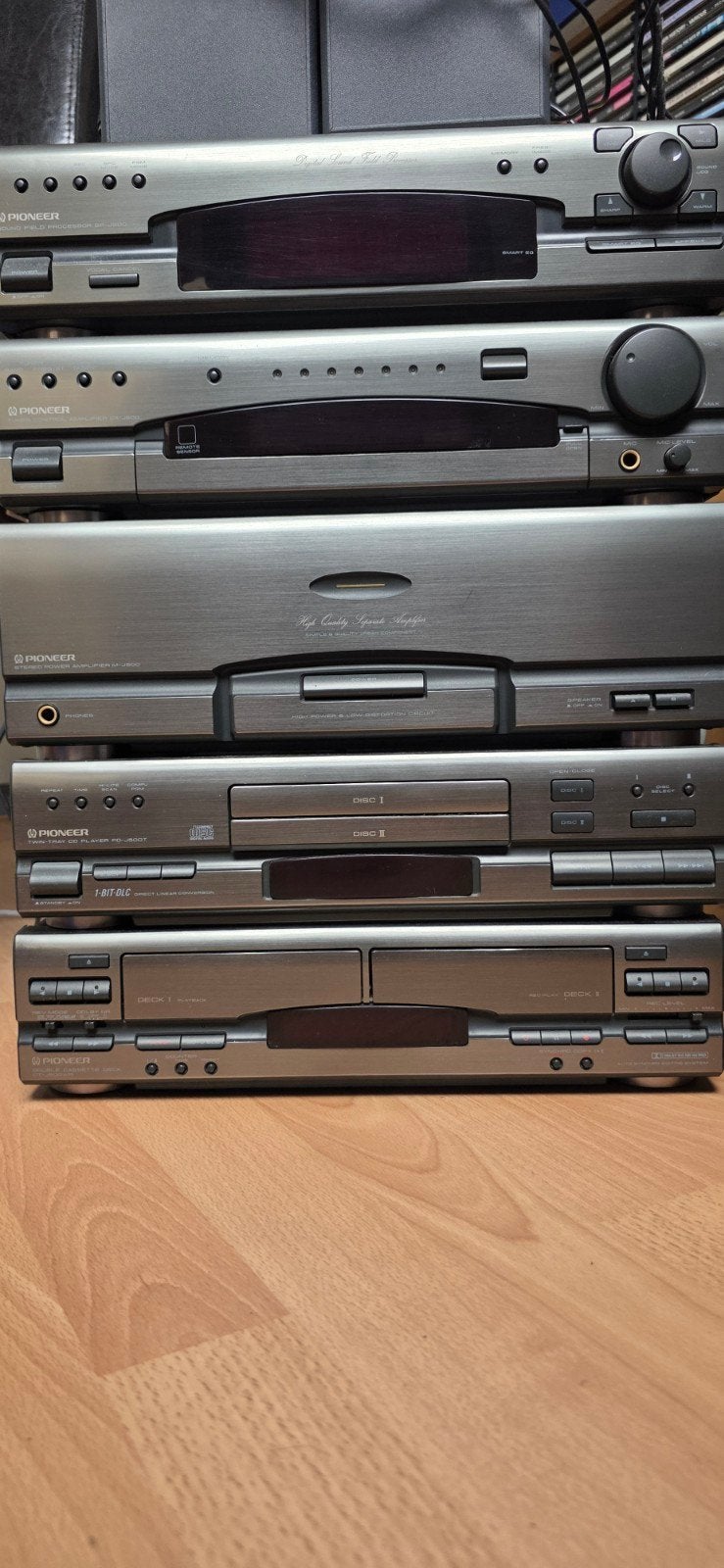 Pioneer Stereoset, Audio, Tv en Foto, Stereo-sets, Ophalen, Gebruikt, Cassettedeck, Pioneer