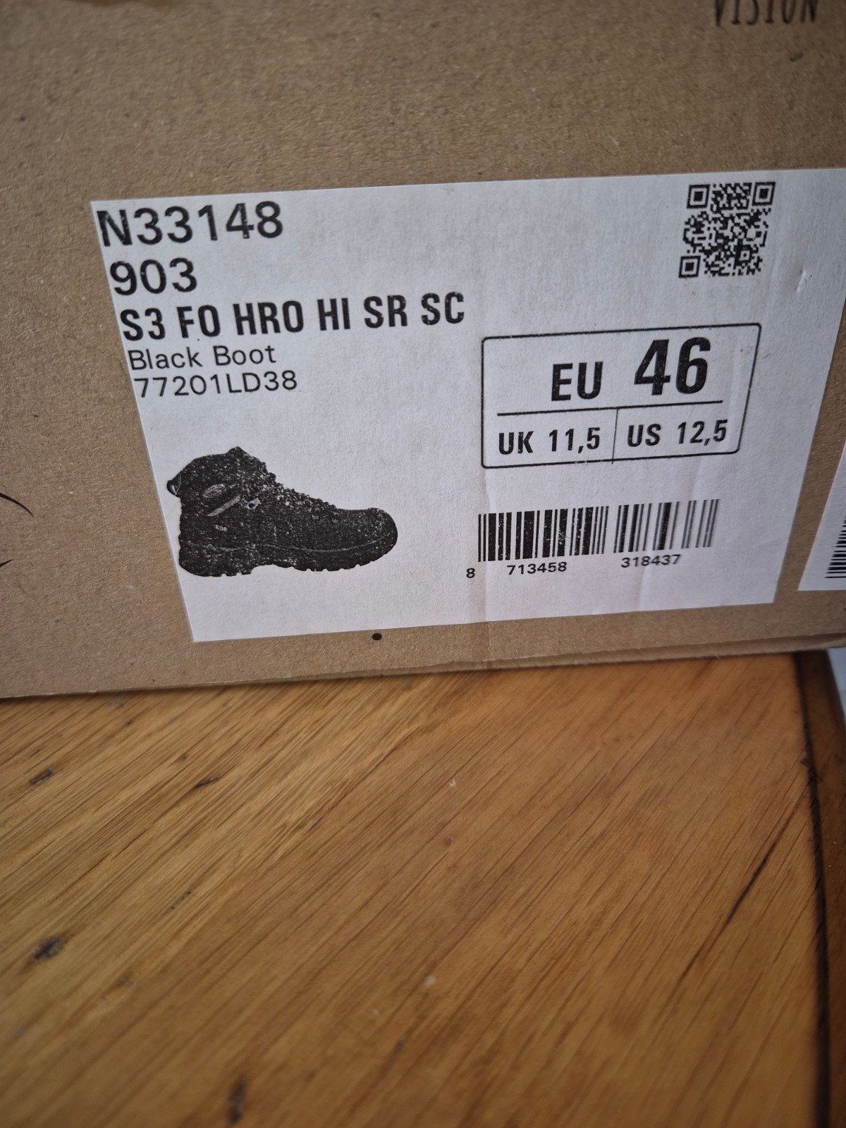 Grisport Safety Shoes S3 FO HRO HI SR SC - Maat 46, Ophalen of Verzenden, Nieuw