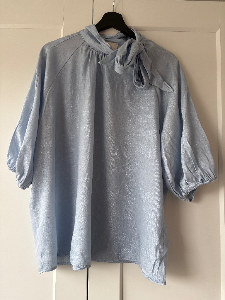 Shoeby blauwe top - Maat XXL, Maat 46/48 (XL) of groter, Lange mouw, Shoeby, Gedragen