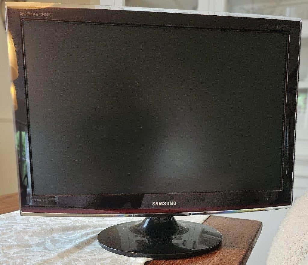Samsung T240HD monitor en TV, Computers en Software, DVI, 3 tot 5 ms, Samsung, Ingebouwde speakers