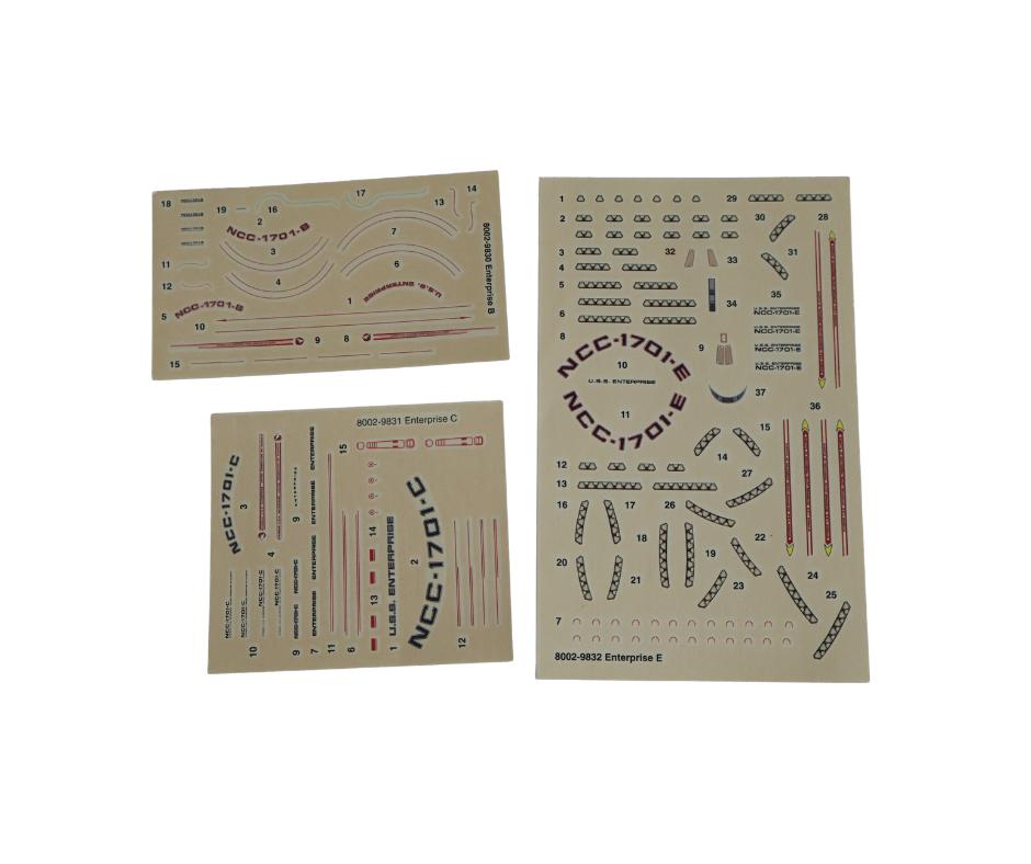Statische modelbouw stickers, Overige merken, 1:50 of kleiner, Overige typen, Nieuw
