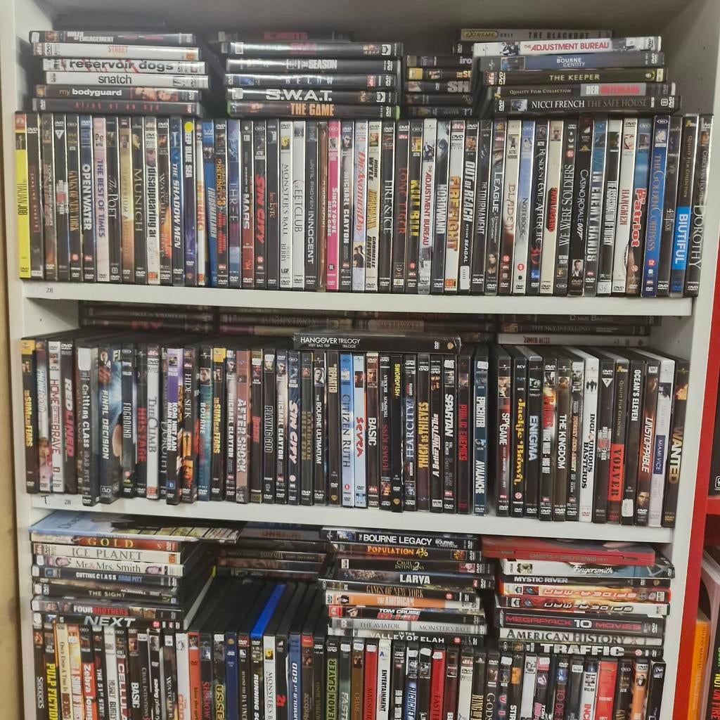 Partij DVD Films 500 stuks Gecontroleerd en Super kwaliteit, Vanaf 16 jaar, Ophalen of Verzenden, Gebruikt