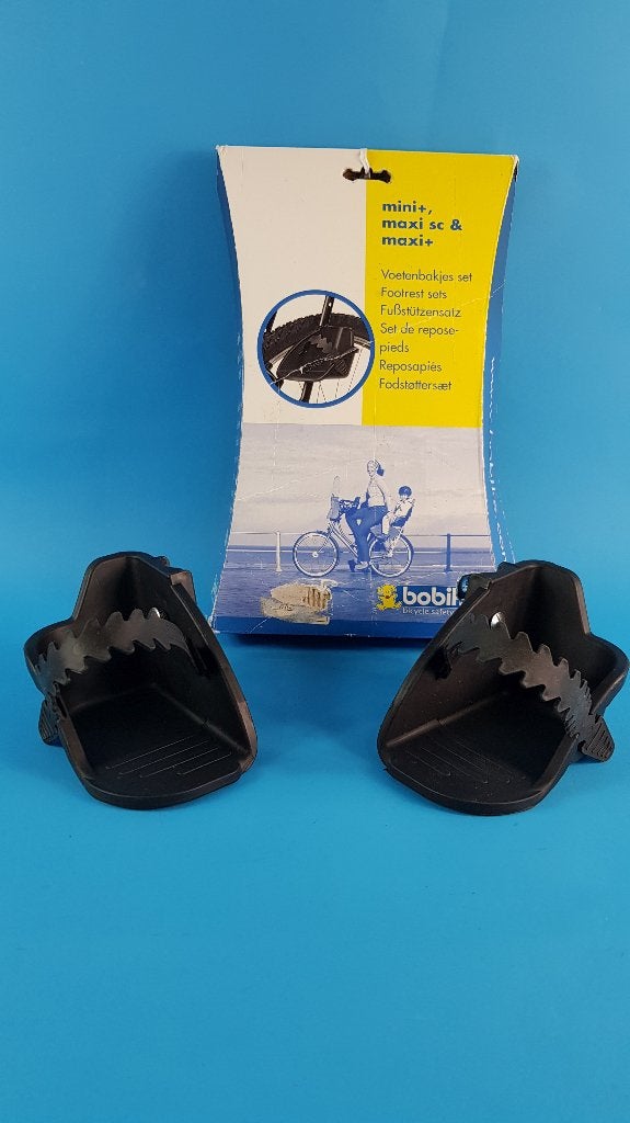 Bobike Voetenbakjes zwart, Mini+, Maxi SC of Maxi+. 6B5, Tweedehands verkoop, Tweedehands verkoop, Gebruikt, Ophalen of Verzenden