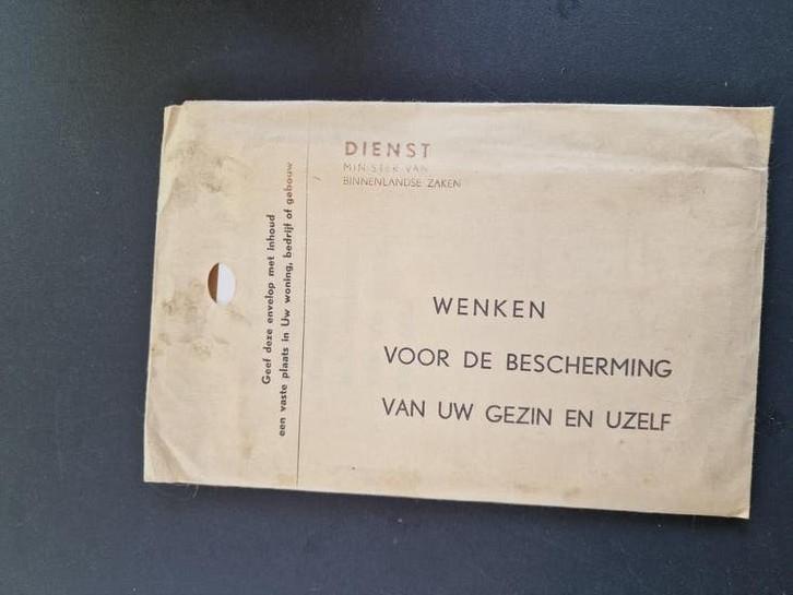 Noodboekje 1961, Folder, Nieuw, Ophalen of Verzenden, De overheid