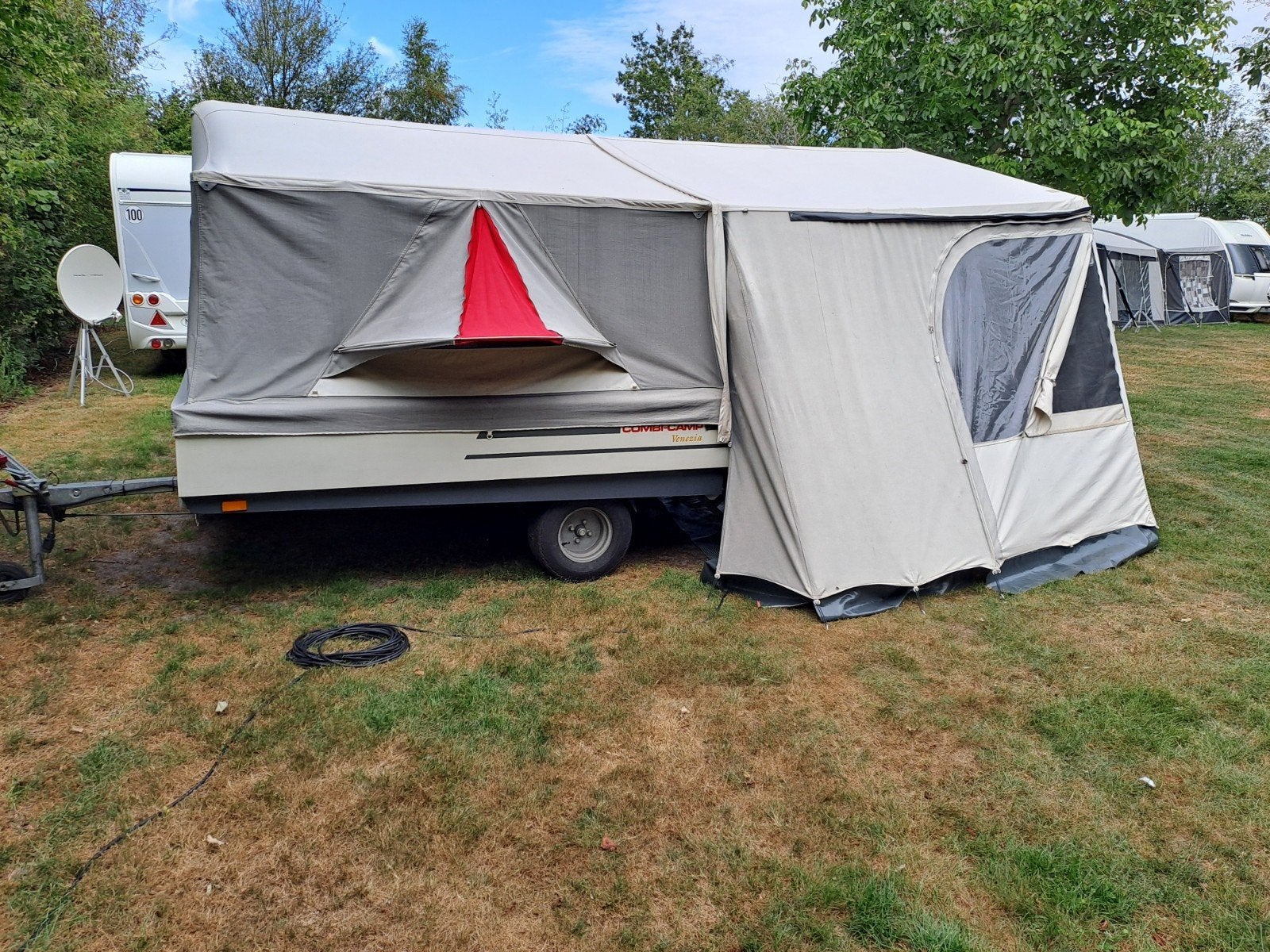 oude Combi camp Venezia vouwwagen uit 2004 met nieuw matras, Ophalen, Aart Kok, Tot en met 2, Aanwezig