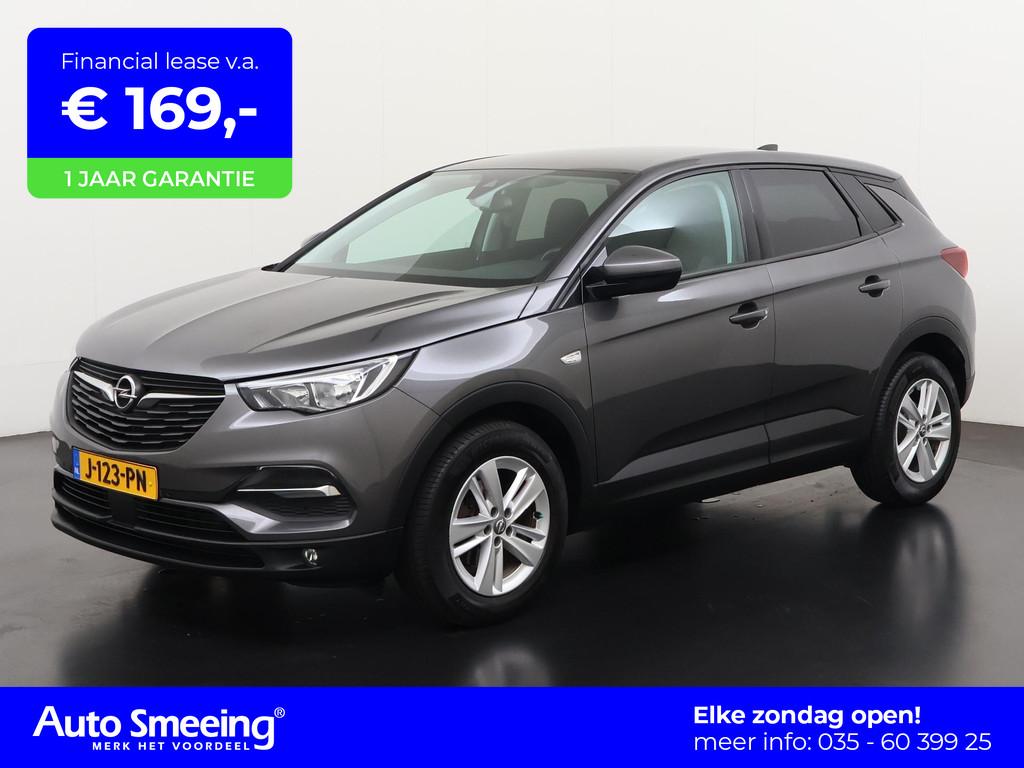 Opel Grandland X 1.2 Turbo Business + | Trekhaak | Navigatie, Auto's, Opel, Voorwielaandrijving, 12 maanden, Stof, Gebruikt