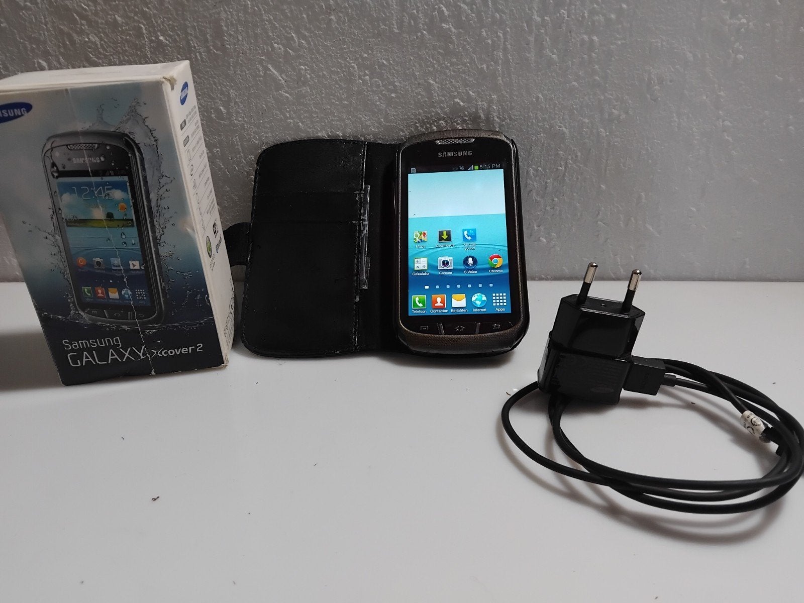 Samsung Galaxy Xcover 2 (oud model) met accessoires, Ophalen of Verzenden