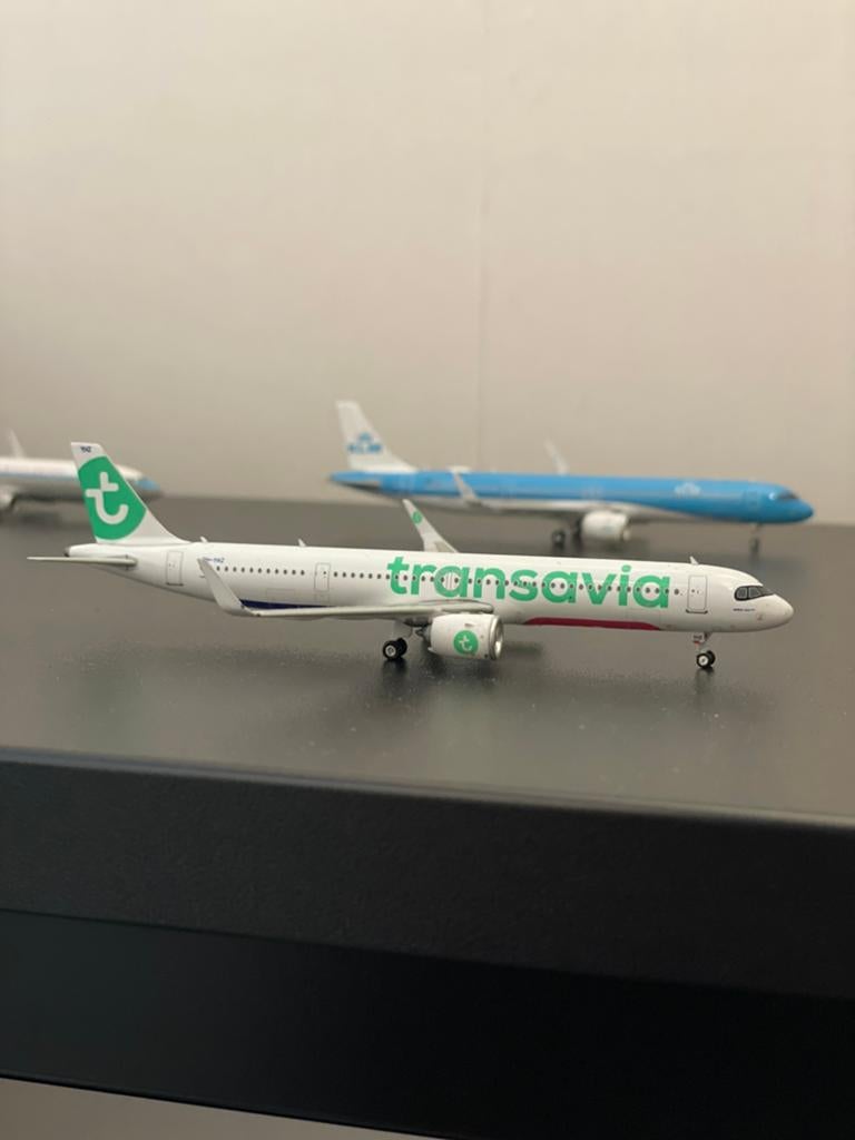 Transavia A321 Neo PH-YHZ, Verzamelen, Luchtvaart en Vliegtuigspotten, Ophalen, Zo goed als nieuw, Schaalmodel